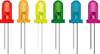 light emitting diode(led)-دیودهای نورافشان رنگ های مختلف سبز،زرد،قرمز،آبی،نارنجی