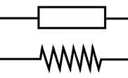 resistor,ptc,ntc,vdr-شماتیک مقاومت در نقشه های الکترونیکی