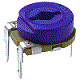 resistor,ptc,ntc,vdr-پتانسیومتر کوچک آبی رنگ