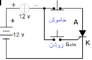 مدار تست تریستور