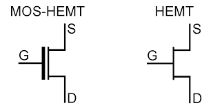 transitor,ترازیستور تحریک الکترونی بالا،schematic 