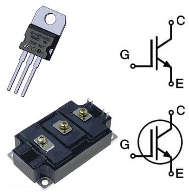transitor,تست ترانزیستور آی جی بی تی، test-circuit-of-IBGT-transistors