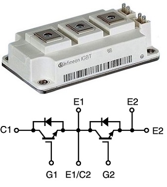 transitor,تست ترانزیستور آی جی بی تی، test-circuit-of-IBGT-transistors