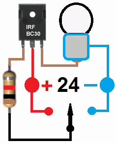 انیمیشن کارکردن ترانزیستور ماسفت،ترانزیستورفت،mosfet transistor