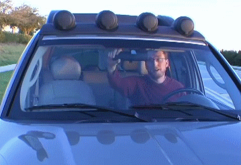 correct adjustment of car mirrors ,تنظیم صحیح آیینه وسط خودرو برای دید عقب خودرو